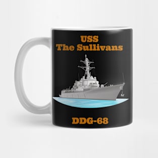 The Sullivans DDG-68 Destroyer Ship Mug